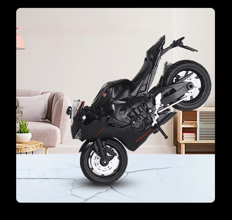 1:18 CBR1000RR R1 GSX1000 Hayabusa Simulação Liga Modelo de Moto Coleção Autorização Genuína Miniatura de Moto de Brinquedo
