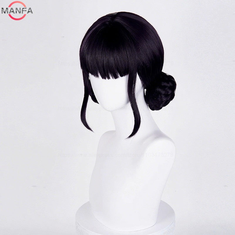 Current fashion trend music singer team role-playing wig Heat Resistant Synthetic Hair Anime Wigs +Wig Cap
