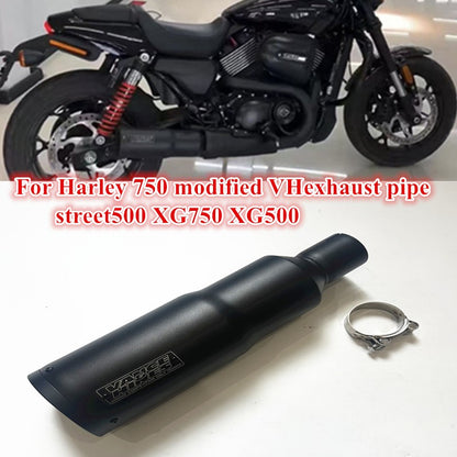 For Motorcycle Harley 750 street bike 750ROD tail section exhaust Harley street 750 street500 XG750 XG500 exhaust with DB killer