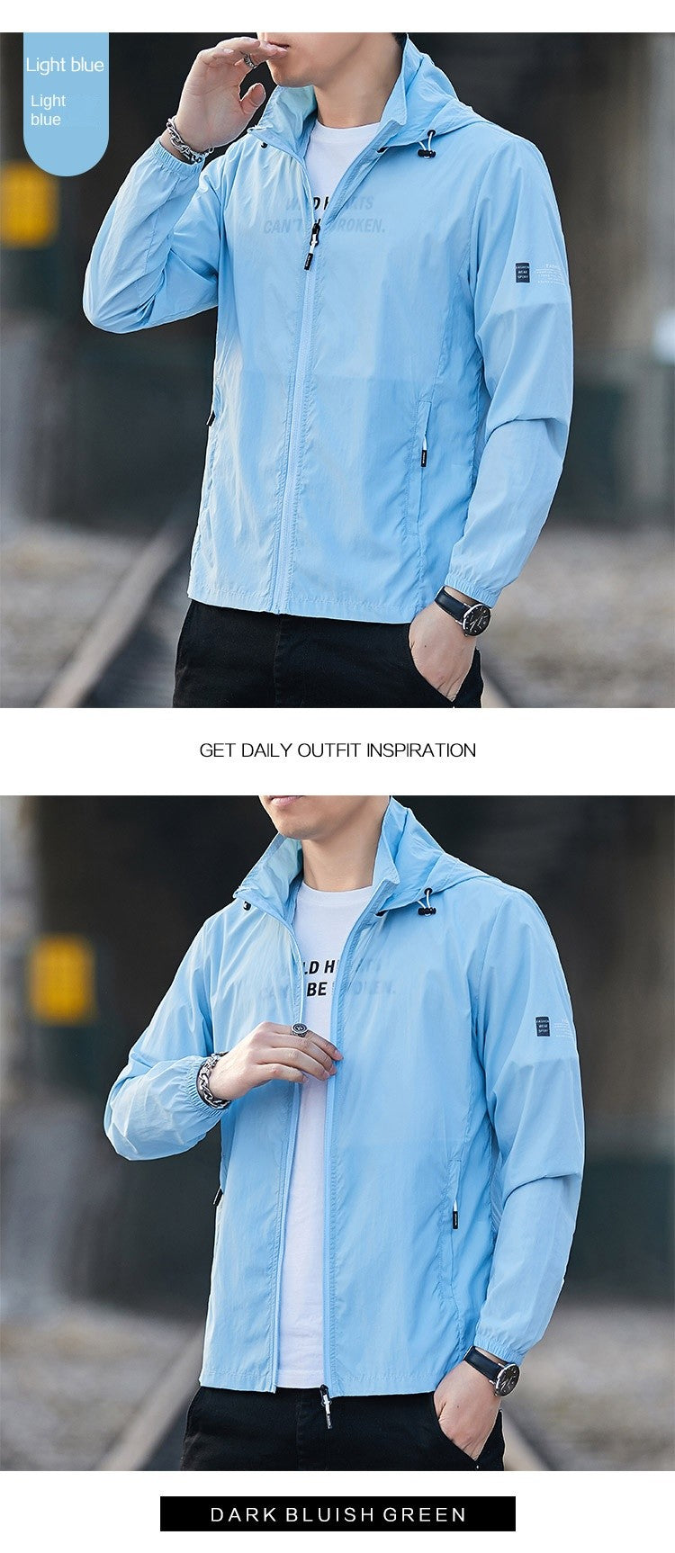 Fashionable and trendy new hot selling sun protection clothing, lightweight and breathable, couple's cold and super strong UV pr