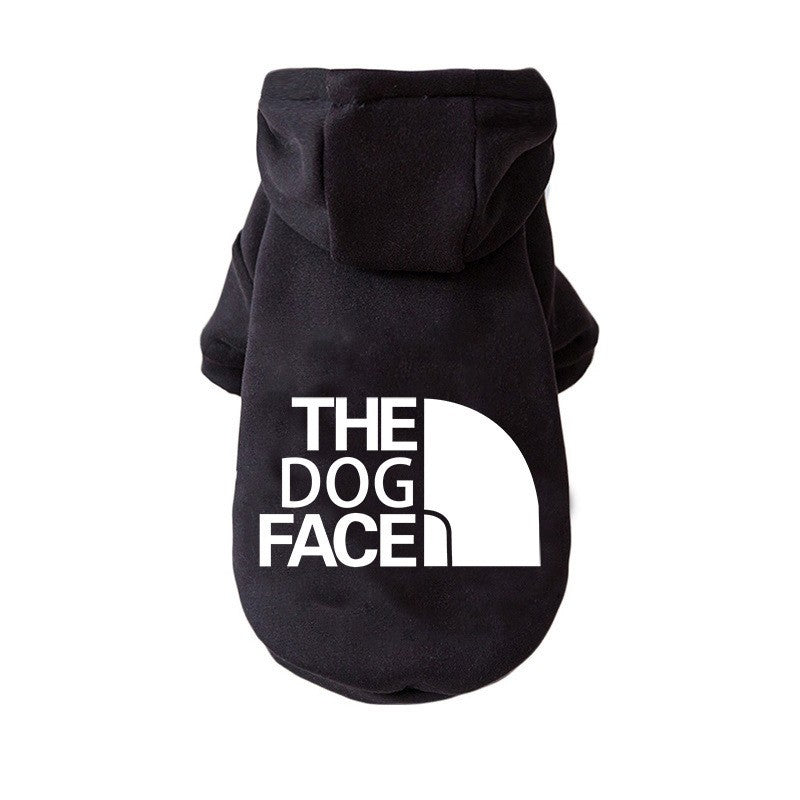 Casaco com Capuz para Animais de Estimação Moletom Macacão de Cachorro Roupa Outono Inverno Quente Cão Grande Pequeno Corgi Border Collie Fadou