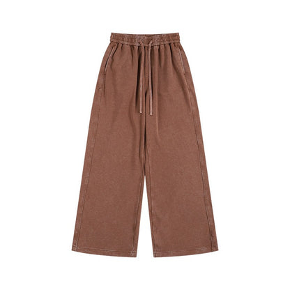 Men's Autumn New Washed Vintage Cargo Denim Jacket with Printed Collar - Trendy Retro Style