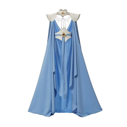 Medieval Elven Cloak for Women Full Length Fairy Cape Off Shoulder Capelet Renaissance Cosplay Costume