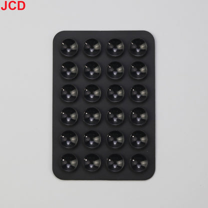 JCD 24 Quadrado Silicone Espesso Ventosa Ventosas Celular Tablet Bagagem Ventosa Carregador Universal Capa de Couro