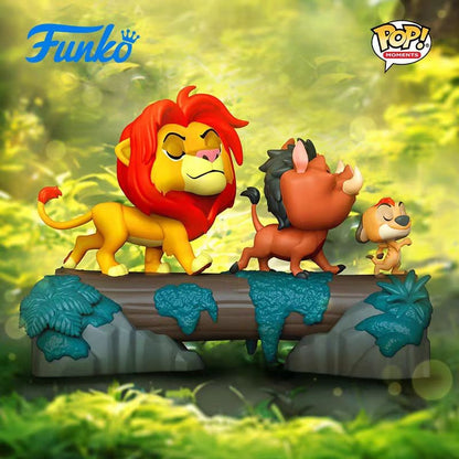 Funko Pop! Lion King Hakuna Matata Model Toys Movie Character Simba Action Figures Limited Edition Statue Doll Kids Holiday Gift