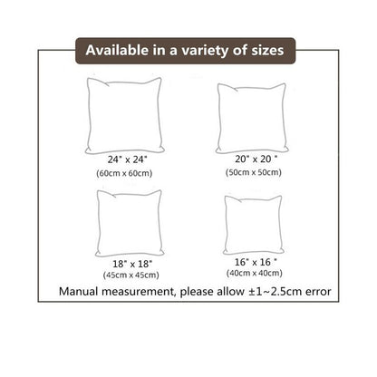 Sweet Mint Green Print Cushion Covers Fresh Art Pattern Geometric Pillowcase Fashion 45*45cm Decorative Throw Pillows Case