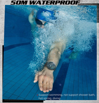 NORTH EDGE Mars 3 Men's Military Watch Digital Carbon Fiber Case For Man Waterproof 50M Sports Watches World Time LED Wristwatch