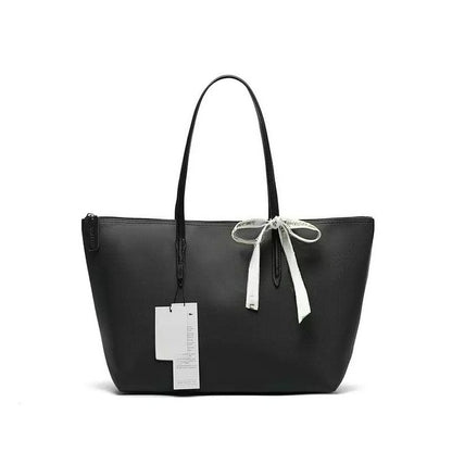 Bolsa tote de crocodilo francesa, bolsa de crocodilo de comércio exterior, sacola de compras, bolsa de ombro para estudante, bolsa para ir à aula