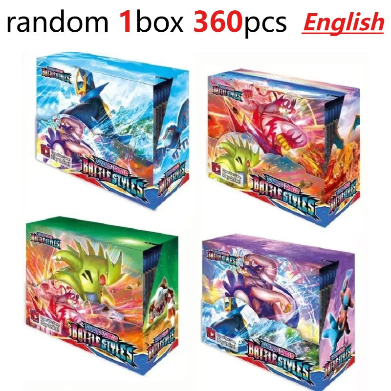 Divertido 360 Cartas Pokémon TCG Escarlate e Violeta Evoluções Prismáticas 151 Prism 36 Pacotes Caixa de Booster Pokémon Carta Colecionável