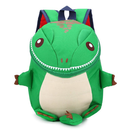 Nova Mochila Escolar Infantil de Dinossauro em Desenho Animado, para Meninas do Jardim de Infância, em Tecido Oxford, Mochila Escolar para Meninos à Prova d'Água, Mochila de Viagem com Animais