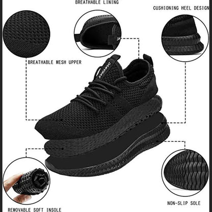 2022 Sapatos Masculinos Tênis Masculino de Alta Qualidade Respirável Moda Academia Casual Leve Caminhada Plus Size Calçados Zapatillas Hombre