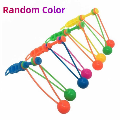 2/5/10Pcs Fun Hand-cranked Bumper Ball Kids Birthday Party Kindergarten Party Gift Reward Pinata Gift Bag Filler Carnival Award