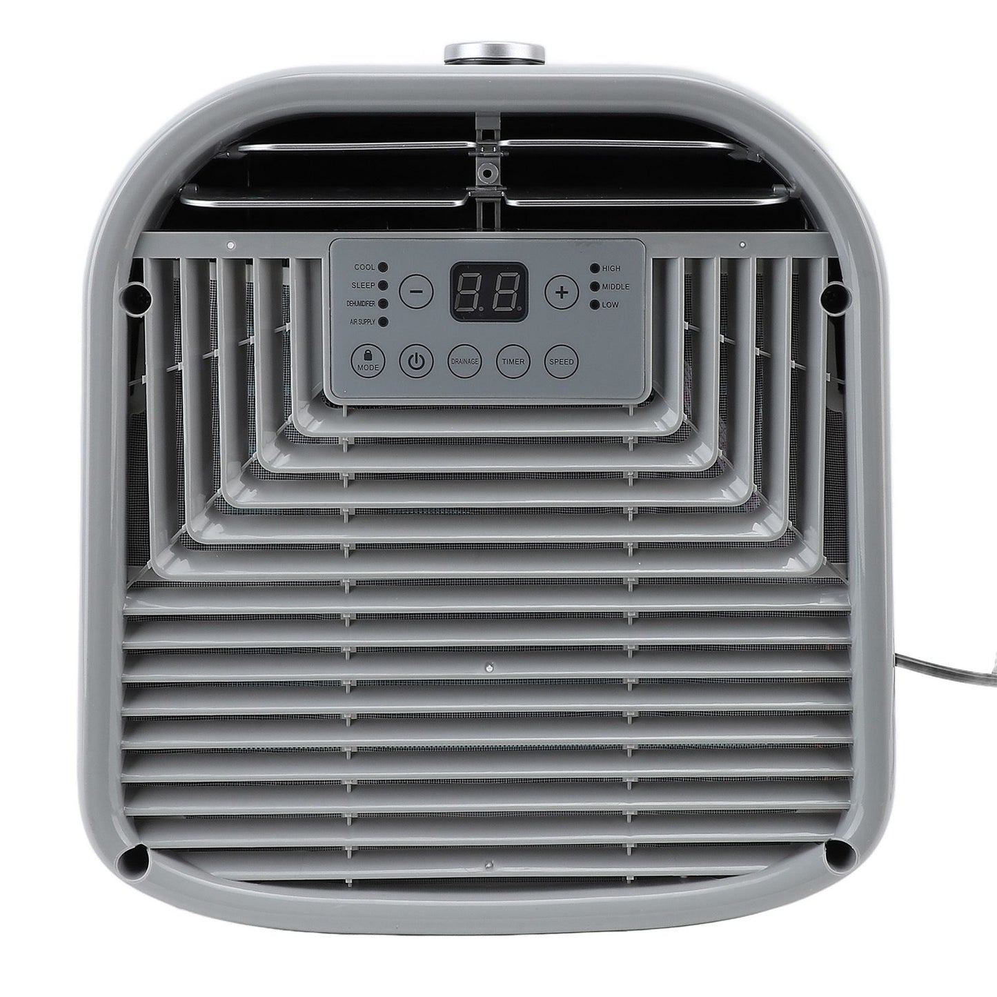 Ar Condicionado Portátil Dual Inverter 4500BTU Economia de Energia Pequeno Climatizador Móvel com Controle Remoto para Camping 400W