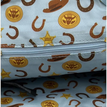 Mochila Pequena Disney Loungefly Pixar Toy Story Woody Mochila Escolar Fofa Bolsa de Viagem Infantil Presente de Natal