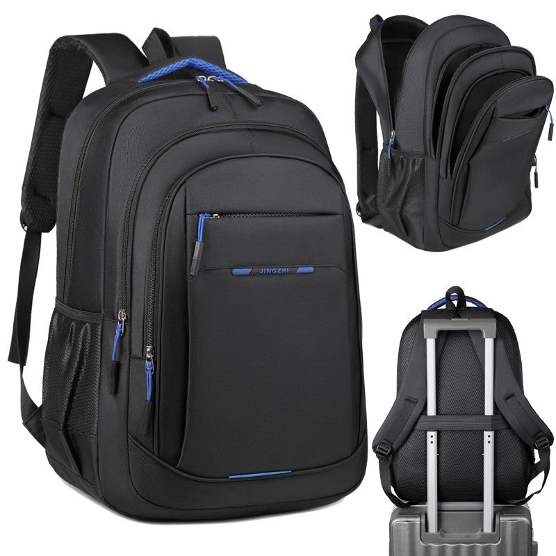 Durable Travel Laptop Backpack - Waterproof, Padded Laptop Compartment, Multiple Pockets, Essential for Business and College Stu