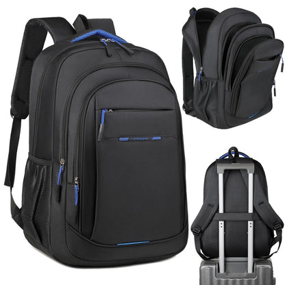 Durable Travel Laptop Backpack - Waterproof, Padded Laptop Compartment, Multiple Pockets, Essential for Business and College Stu
