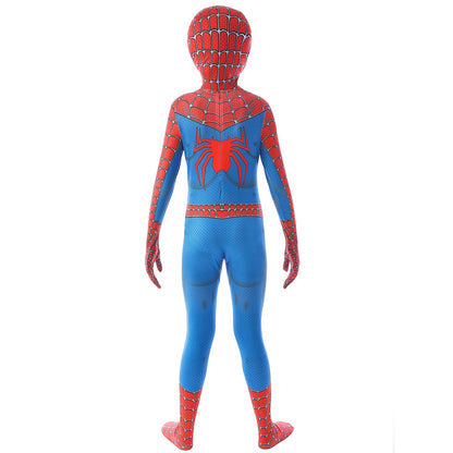 Anime Superhero Costume Miles Morales Cosplay Zentai Bodysuit Halloween Costumes Kids Superhero Costumes Movie Characters