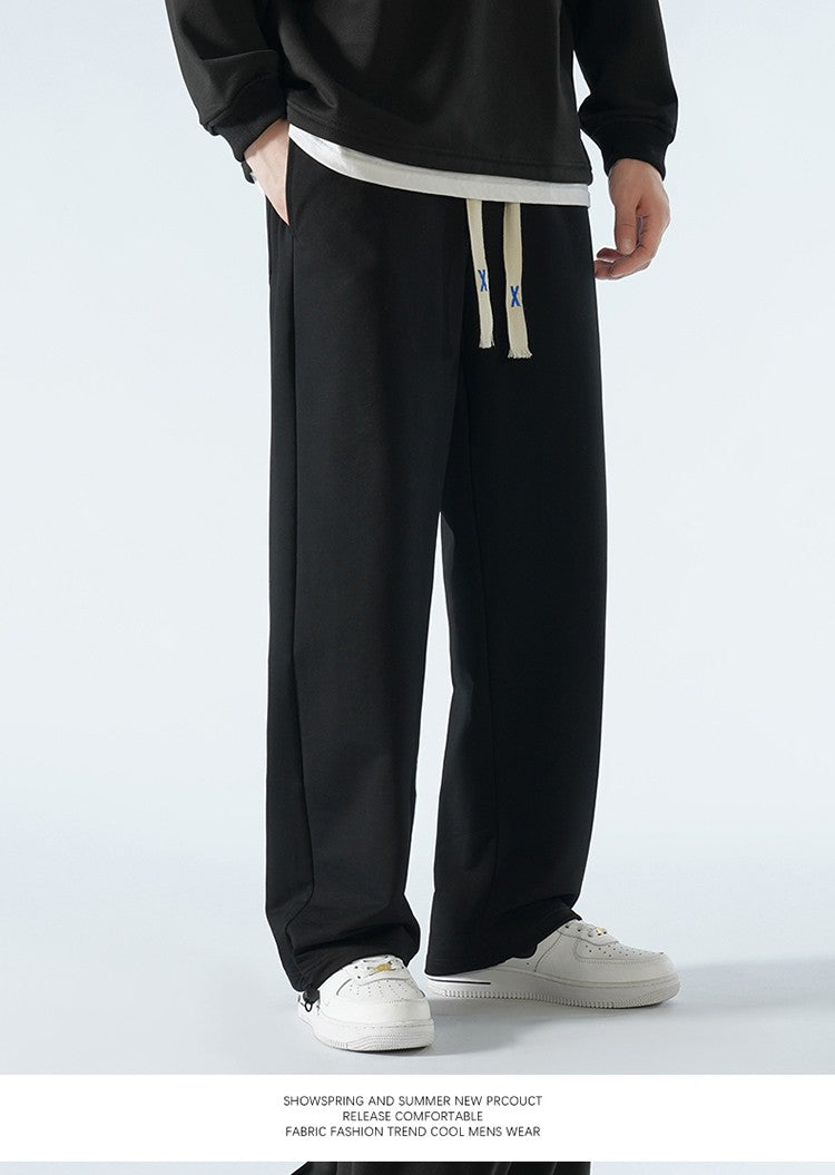 Big Tall Men Sweat Pant Drawstring Extra Long Length Sweatpant Stretch Winter Fleece Sport Jogger Trouser Male 200Cm 190cm 120cm