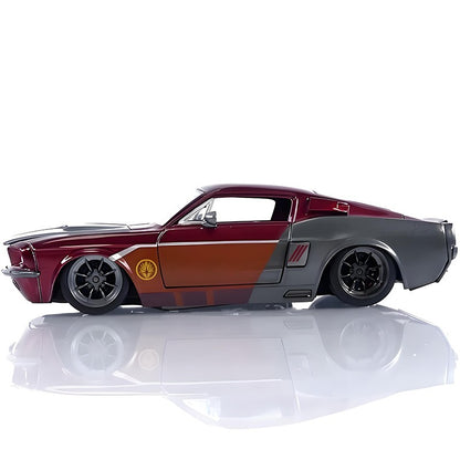 JADA 1:24 Ford Shelby GT500 1967 Carro de Liga Diecast e Veículos de Brinquedo Carro Modelo em Miniatura Escala de Carro para Crianças