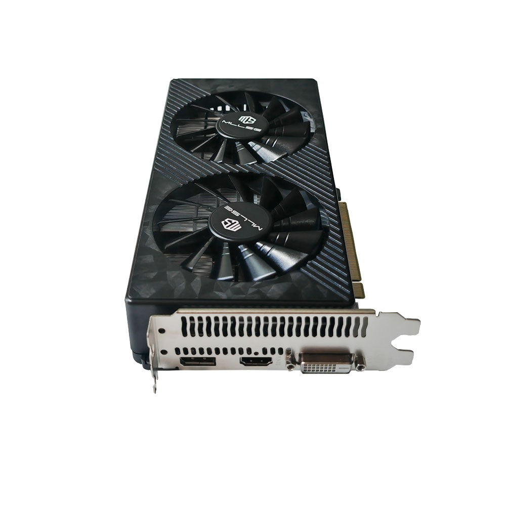 MLLSE AMD RX 590 GME 8GB Placa de Vídeo para Jogos GDDR5 256Bit PCI Express 3.0 ×16 6 Pinos Radeon GPU rx 590 8gb Series