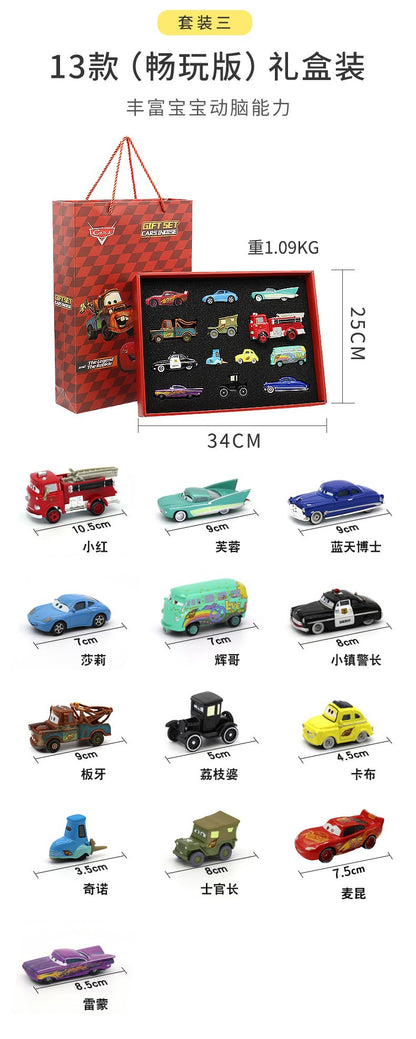 Disney Pixar Carros 3 Metal Diecast Relâmpago McQueen Mate Campeão Carro Modelo Brinquedo Presente Conjunto Jackson Tio Caminhão Menino Aniversário Brinquedos