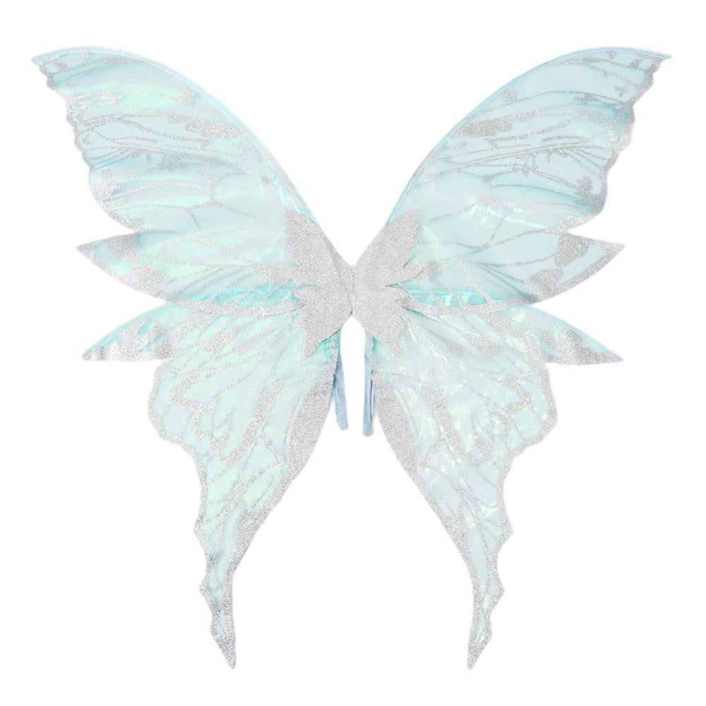 1PC Adults Fairy Wings Girls Sparkling Angel Wings Butterfly Costume Wings Halloween Costume Dress up Party Favor Christmas Gift