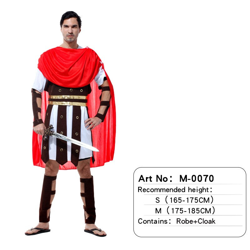 Adult Men's King Knight Suit Robe + Waist Cinching Cosplay / Stage Play / Photo Shoot / Martial Arts Themed Party