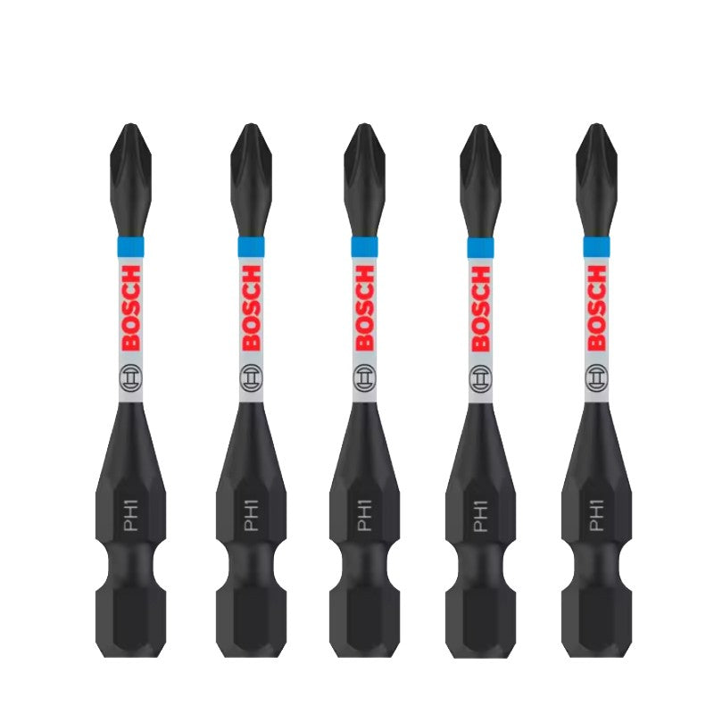 BOSCH Original PH/PZ 55MM Set Impact Type Bit S2 HSS Wear Resistance Carpentry Bit Screwdriver Power Tool Accessories