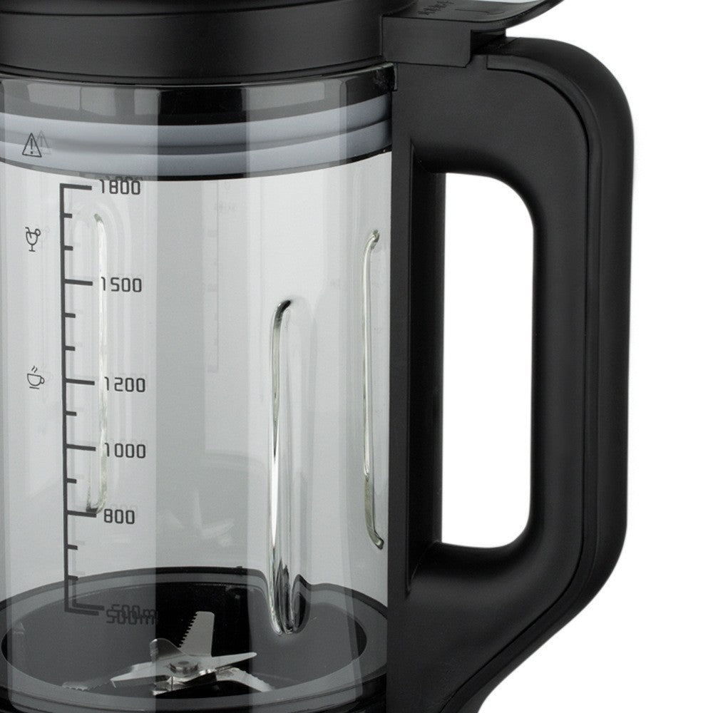 Liquidificador Multifuncional RAF Padrão UE 1.8L Espremedor Automático de Frutas e Vegetais com Copo de Vidro Eletrodoméstico de Cozinha