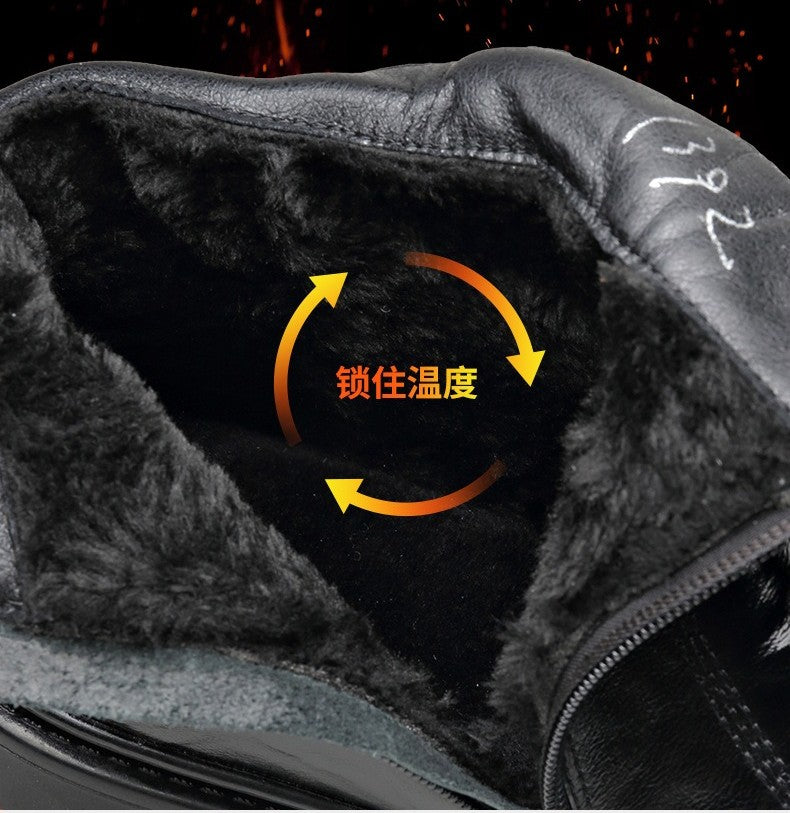 British-style Men's Casual Retro Chelsea Boots for Men Autumn Winter Cow Leather Shoes Male Fashion New Designer Ankle Boots Man