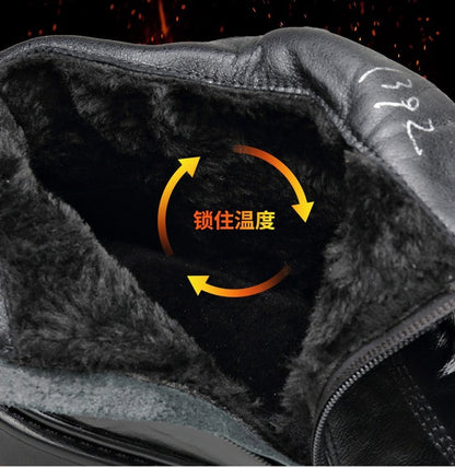 British-style Men's Casual Retro Chelsea Boots for Men Autumn Winter Cow Leather Shoes Male Fashion New Designer Ankle Boots Man