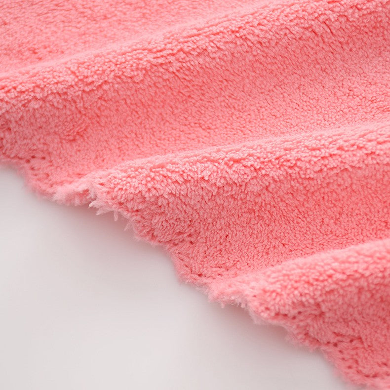 2PC Bath Towels Set Super Soft Highly Absorbent Quick-drying Coral Velvet Bath Towel For Adults Hotel & Spa Use