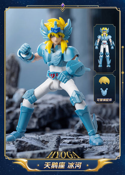 Blokees Gold Saint Action Figure Versão Galáxia 02 Libra Dohko Sagitário Saint Seiya Brinquedos de Montar Presente de Aniversário Infantil