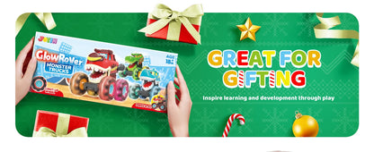 Ativação Esportiva de Brinquedo de Caminhão Monstro Carro Luminoso de Pedal de Monstro Brinquedo de Pressionar Carro Presente de Natal