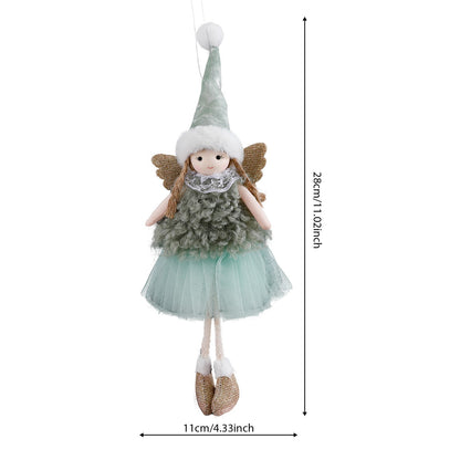 2024 New Year Gift Cute Christmas Angel Doll Xmas Tree Ornament Noel Deco Christmas Decoration for Home Natal Navidad 2023 Decor