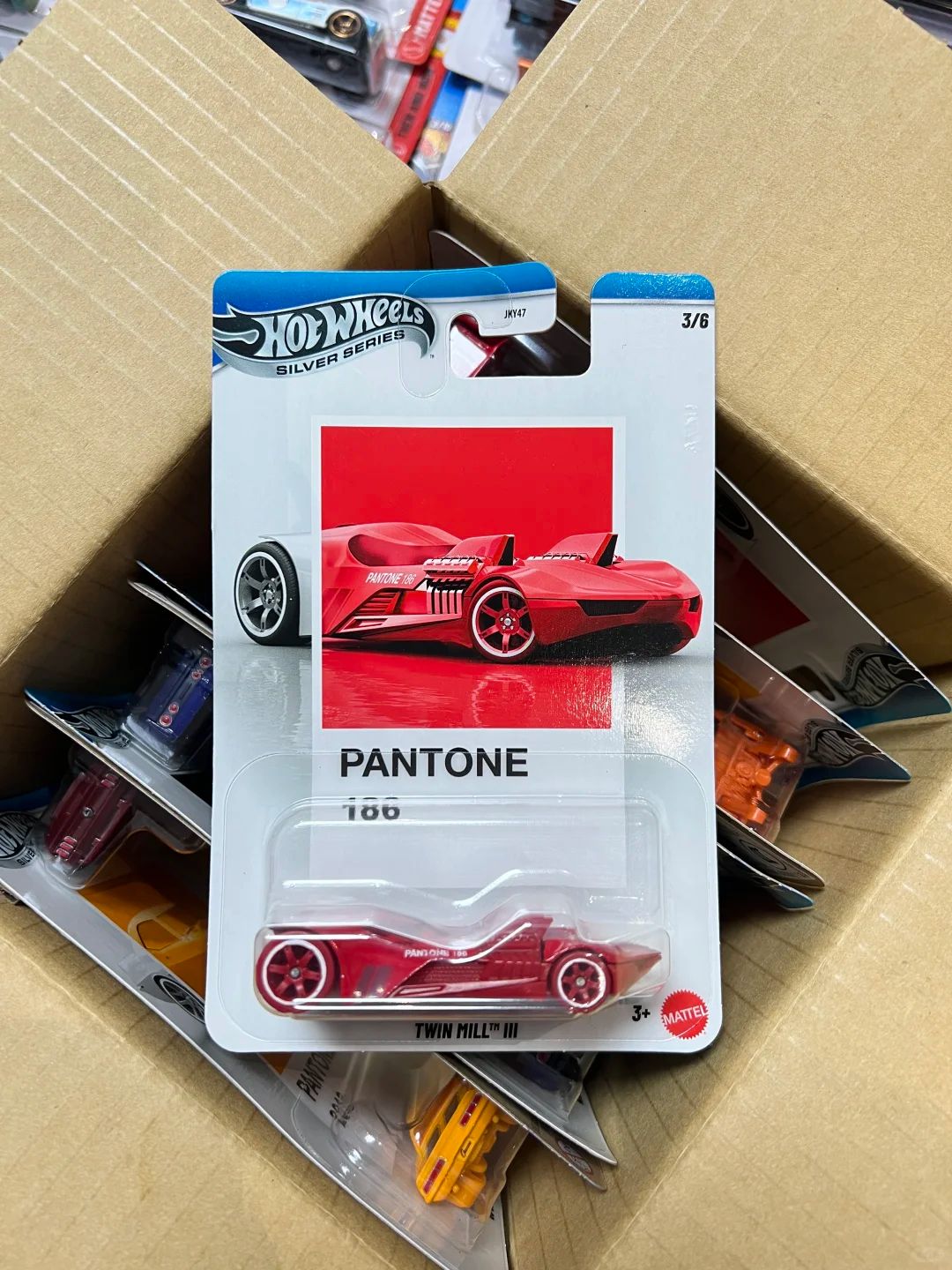 Hot Wheels 2026 Silver Series Pantone Porsche 934/5 Kool Kombi Twin Mill Ford Mustang COPO 1:64 Diecast Alloy Car Collectible