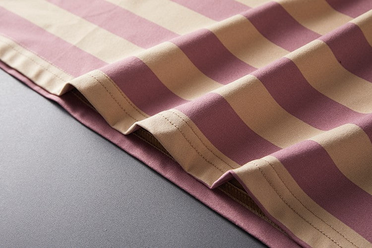 High End Design Men's Polo Shirt Striped Letter Print Short Sleeve Lapel T-Shirt Summer New Business Versatile Casual Men's Wear