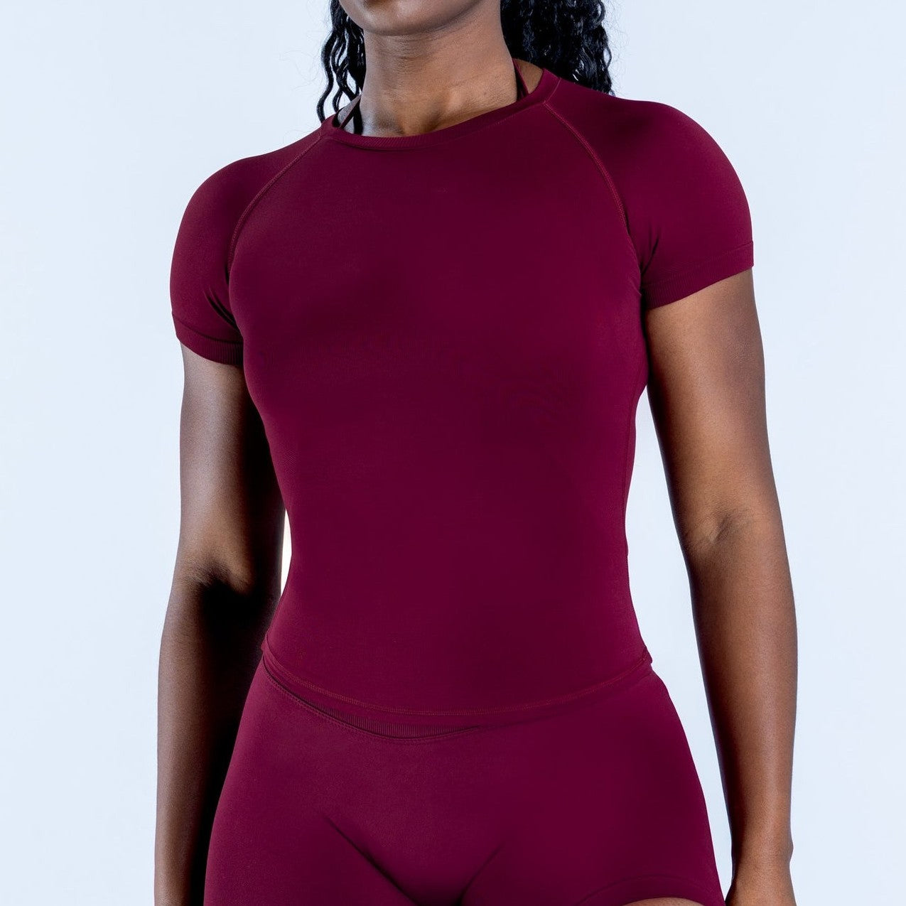 Short Sleeve Gym Top Women Clothes Yoga Top Seamless Sports Shirt Light Weight Fitness Workout Tee Sports Tops Active Wear Femme