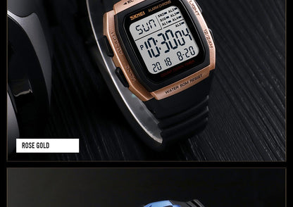 SKMEI Men Wristwatch Casual Outdoor Male Clock Luminous montre homme Digital Dual Time Sport Mens Watches 1251 2100 1278