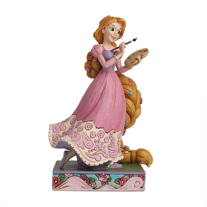 Novos produtos em estoque: Pinturas de personagens de desenho animado, Estatuetas de princesas de cabelo comprido, Brinquedos de estatuetas, Presentes surpresa de aniversário para meninas