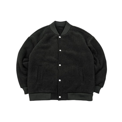 Oversize 300lb Men's Spring Fashion Baseball Jacket Vintage Loose Fit Pilot Coat Outerwear