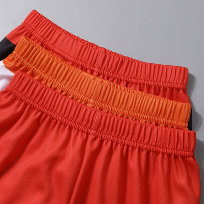 3 Pcs Children's Sports Quick-drying Multicolor Collocation Combination Basketball Pants Boy Playing Training Running 5 Pants