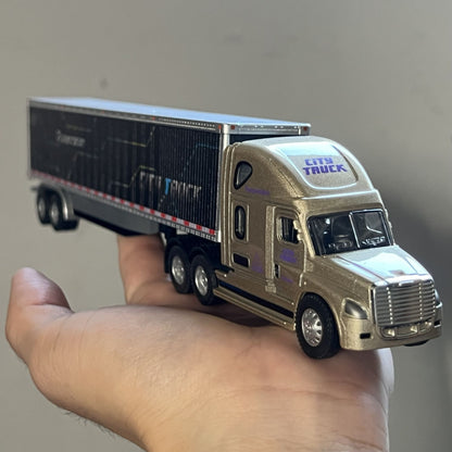 Caminhão Scania Contêiner 1:64 Caminhão Contêiner Americano Liga de Metal Diecast Modelo de Carro Veículos em Miniatura Colecionáveis Hobby Presente