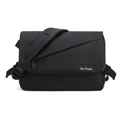 New Casual Crossbody Bag Multifunctional Large Capacity Messenger Bag Portable Shoulder Bag Men