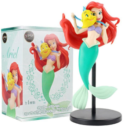 5 estilo Desenho Animado Q Posket Princesa Sereia Pequena Sereia Figura Super Premium Modelo de PVC Brinquedos Colecionáveis Presente para meninas