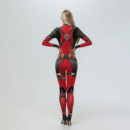 [You're My Secret] Cosplay Superhero Costume Anime Halloween Party Zentai Catsuit Women Men Bodysuit Jumpsuit