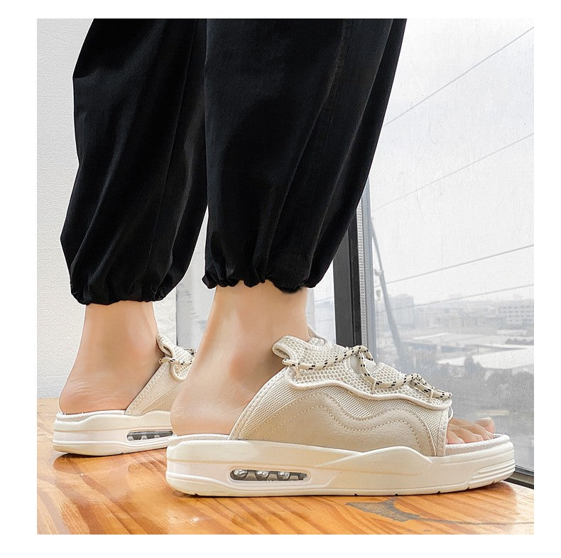 Hot Sale Men's Sandals Outdoor Thick Bottom Sports Casual Sandal for Men Summer Wear-resistant Mans Slipper Slip-on New Fashion