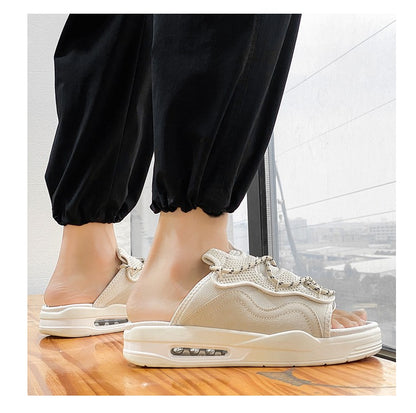 Hot Sale Men's Sandals Outdoor Thick Bottom Sports Casual Sandal for Men Summer Wear-resistant Mans Slipper Slip-on New Fashion