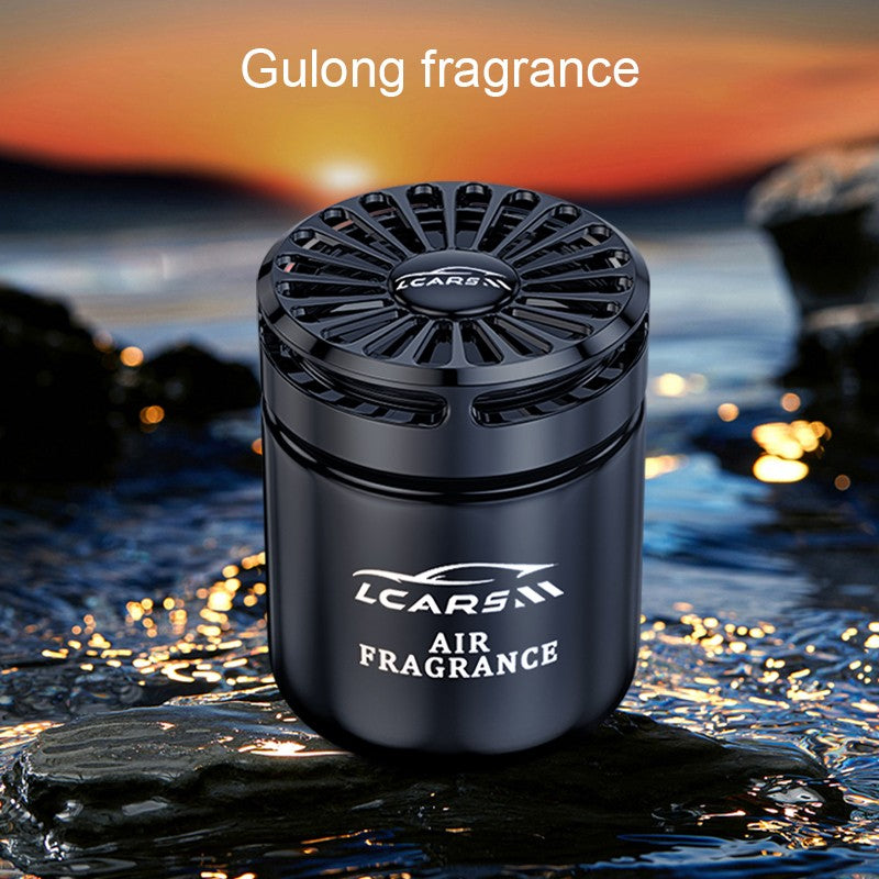 Car Aromatherapy Black Glass Bottle Balm Long Lasting Eau de Toilette Car Fragrance Solid Fragrance Decoration