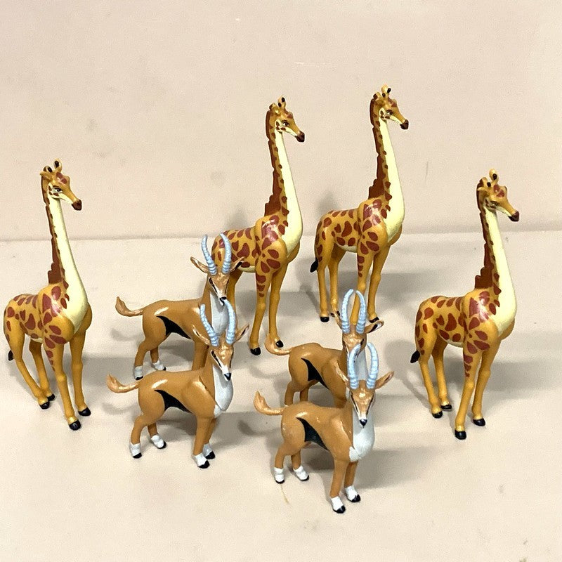 Conjunto de Figuras Disney O Rei Leão Mega Deluxe Simba Timon Mufasa Pumbaa Zazu Rafiki Girafa Zebra Anime Desenho Animado Modelo Presente Infantil